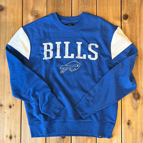 Buffalo Bills NFL Ground Break '47 Onset Crew Sweater