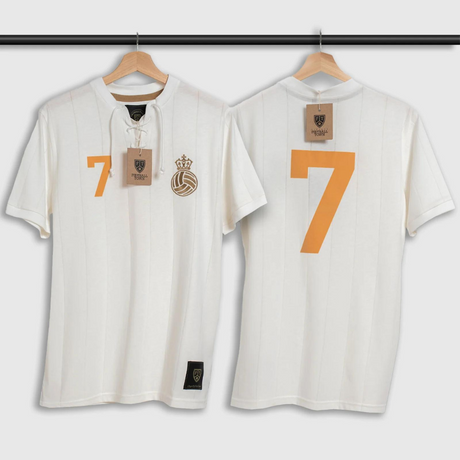 Football Town&#39;s &quot;La Corona&quot; Soccer-Inspired Retro Tee with Laces