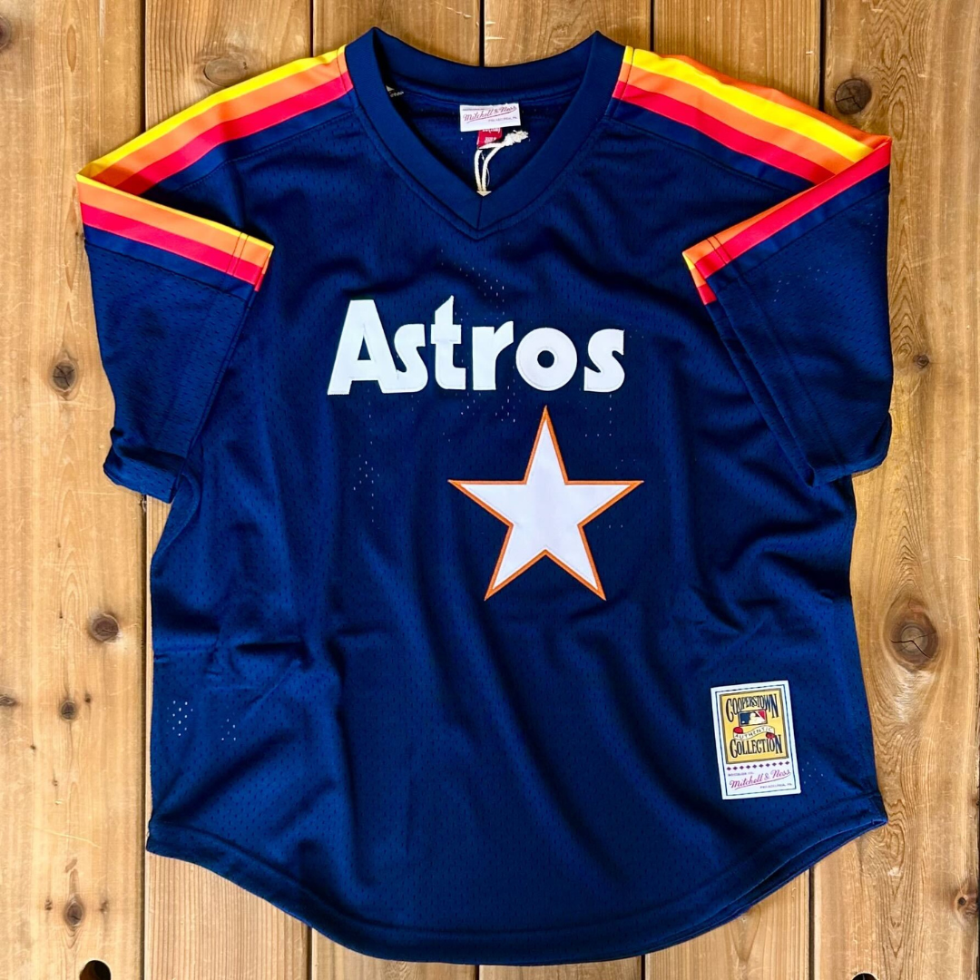 Houston Astros 1988 Nolan Ryan Authentic Cooperstown Collection Mesh B The Sport Gallery