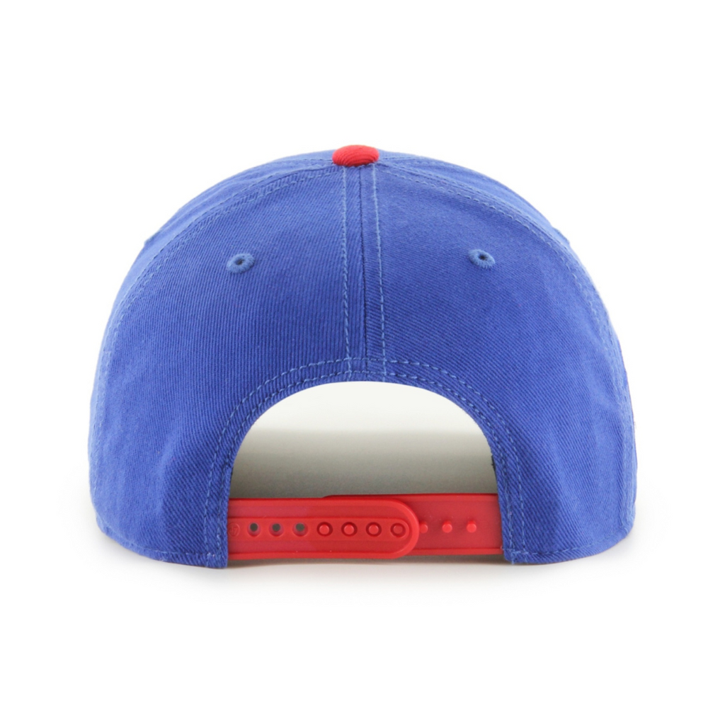 Men's '47 Royal/Red Toronto Blue Jays Retro Super Hitch Snapback Hat