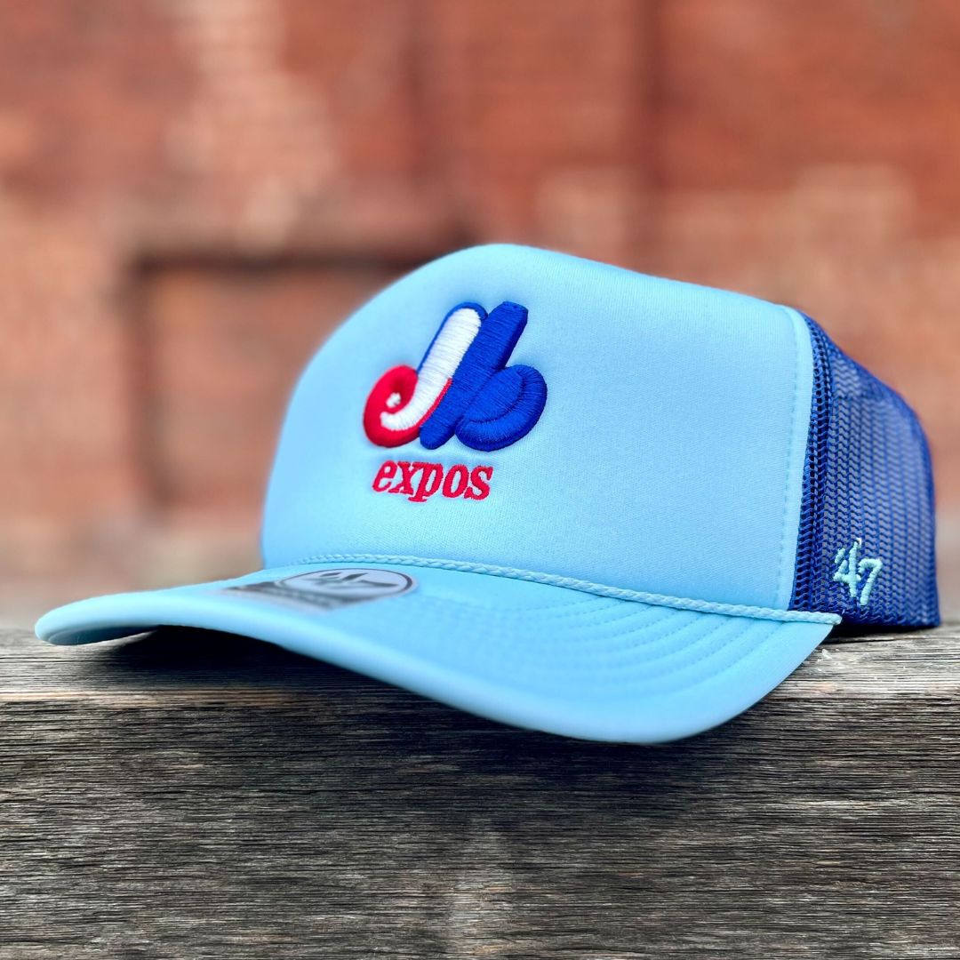 Montreal Expos MLB Mesh Trucker Hat 1969 Logo The Sport Gallery