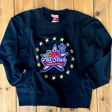 Toronto Maple Leafs NHL All-Star Game Paramount Oversized Crewneck Sweater (2024)