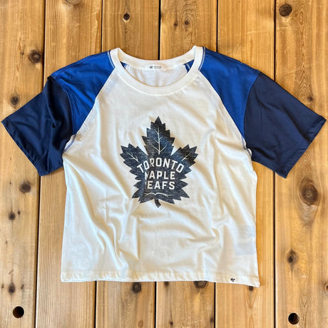 Toronto Maple Leafs NHL Women's Premier Gia Crop Tee