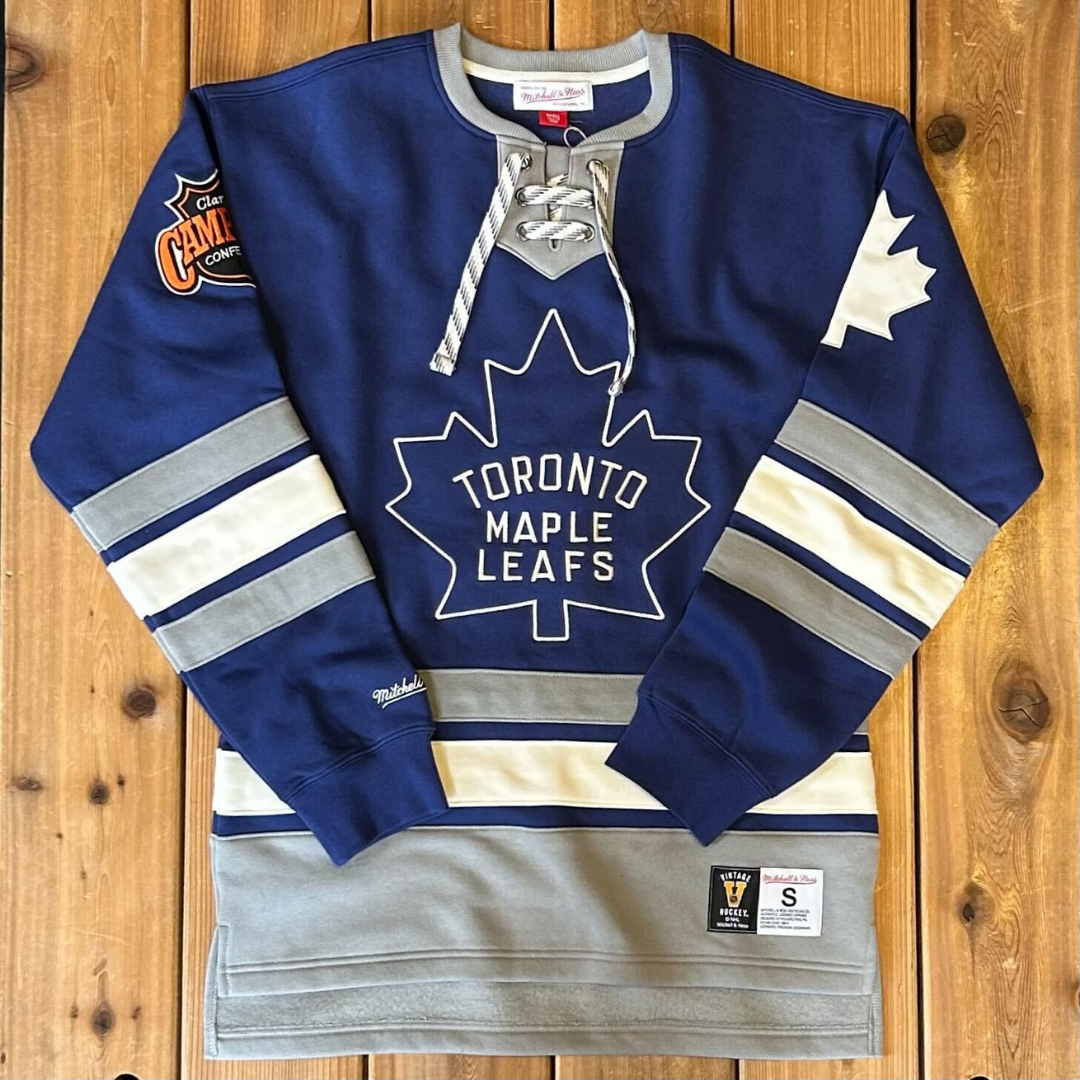 Vintage maple leafs sweater hot sale