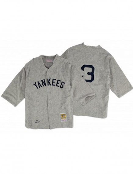 New York Yankees 1929 Babe Ruth Authentic Replica Jersey