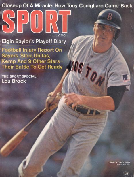 Tony Conigliaro Boston Red Sox 1969 Comeback Magazine