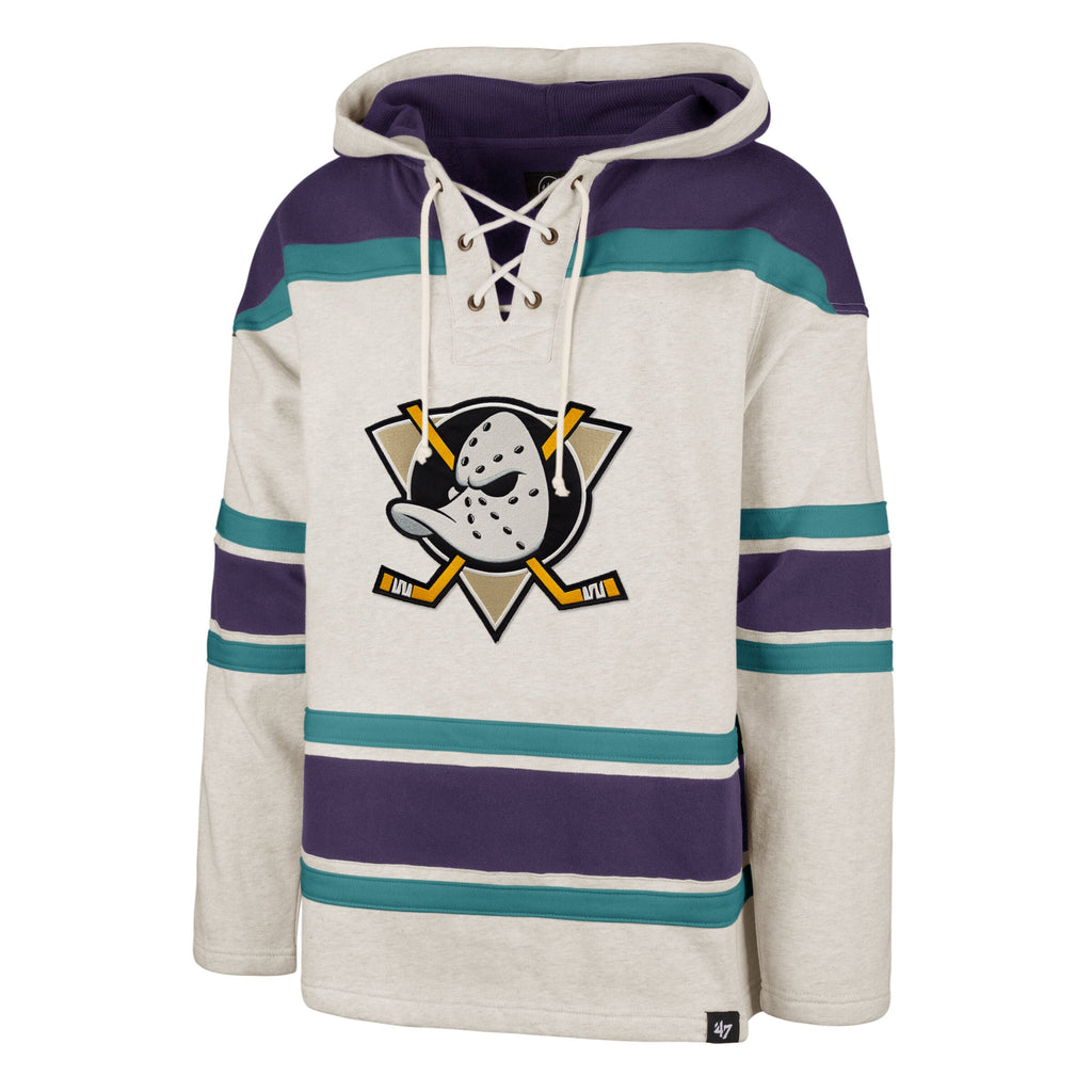 Anaheim Mighty Ducks NHL Retro Hockey Jersey Hoody – The Sport Gallery