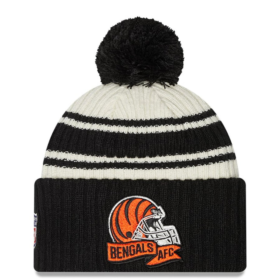 Bengals Retro Knit NFL Beanie Cincinnatti Throwback NFL Rare 90's