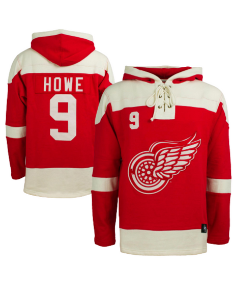 Detroit Red Wings Gordie Howe Alumni Lacer Hoody