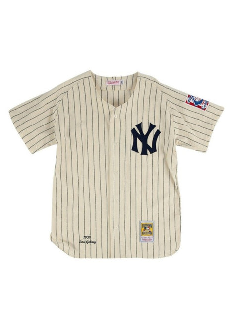 New York Yankees 1939 Lou Gehrig Authentic Replica Jersey