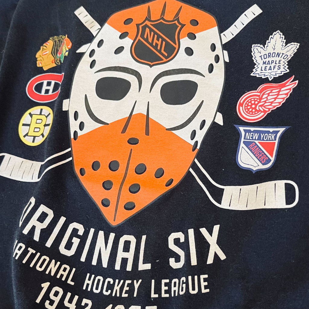The Original Six NHL History Long Sleeve Pennant Shirt