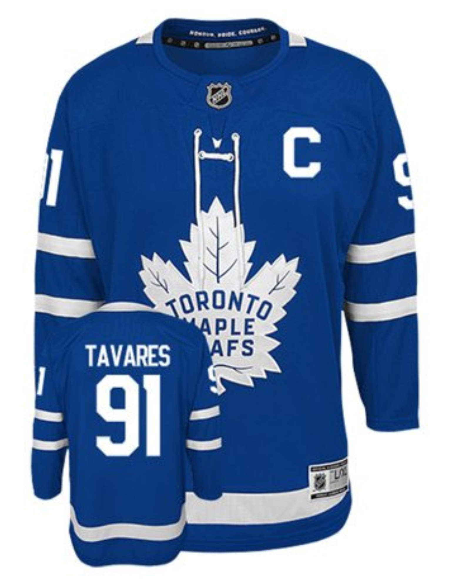 OUTERSTUFF Toronto Maple Leafs John Tavares Replica Jersey, Youth, Hockey