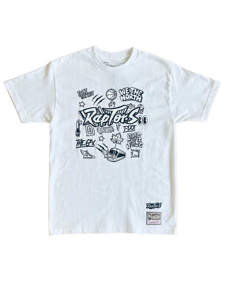 Toronto Raptors NBA Doodle Tee