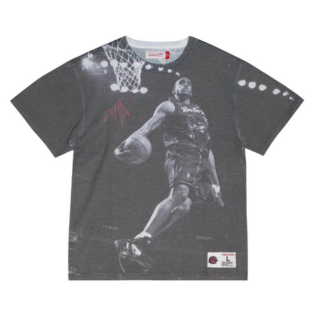 Toronto Raptors Vince Carter Above The Rim Sublimated SS Tee