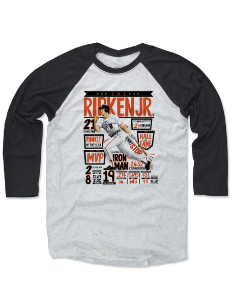 Cal Ripken Jr. 500 Level Raglan