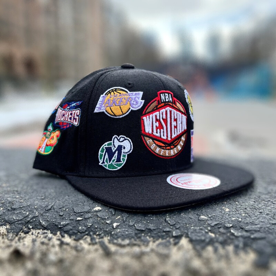 NBA Western Conference All Over Mitchell Ness Snapback