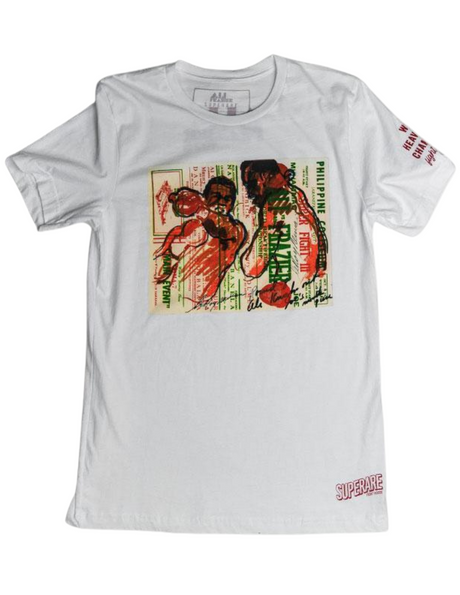 Muhammad Ali x Joe Frazier Thrilla in Manila Sketch Tee