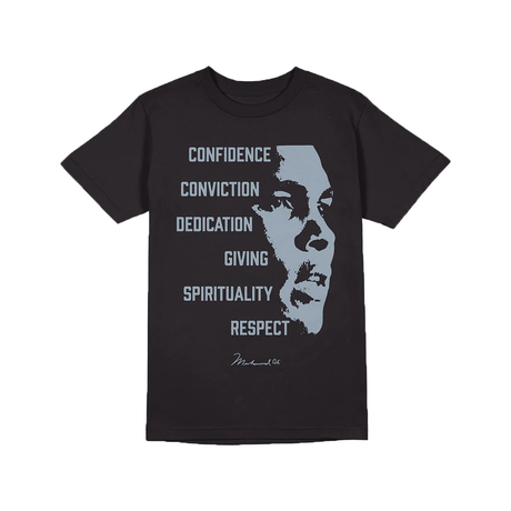 Muhammad Ali 6 Principles Tee (Black)