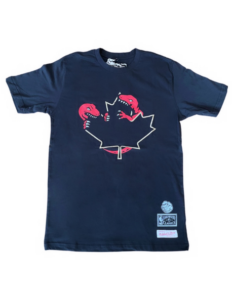 Toronto Raptors NBA Bite The Leaf Tee (Black)