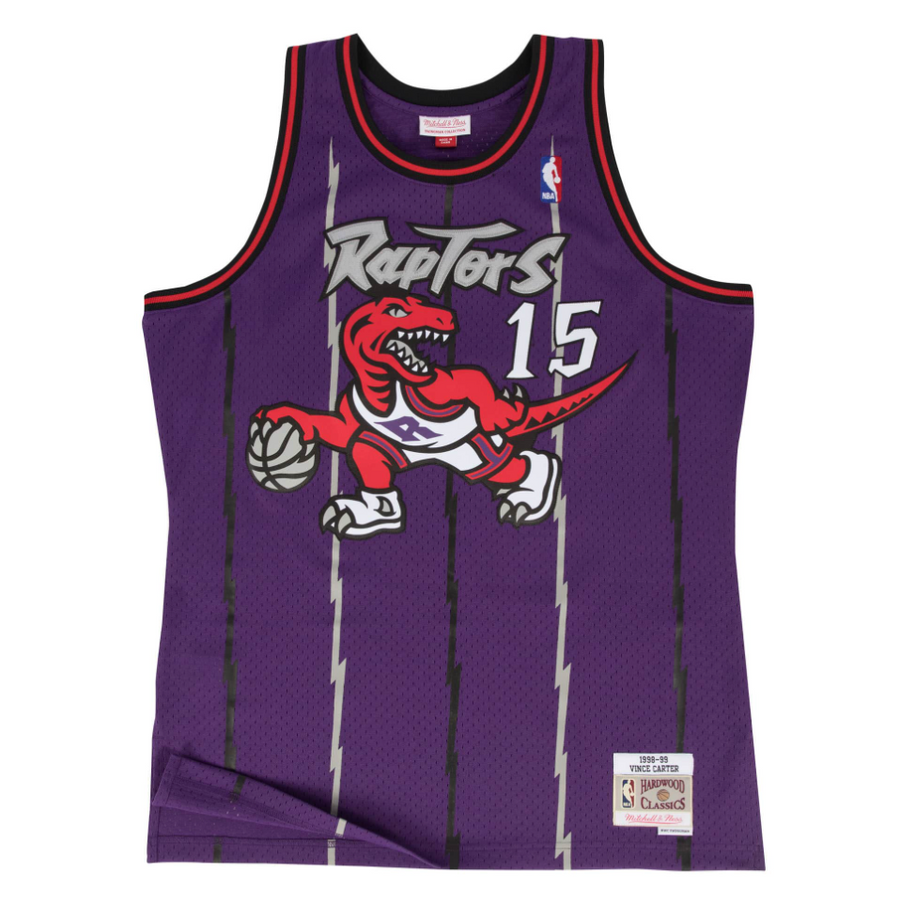 Toronto Raptors Vince Carter 1998-99 Swingman Jersey (Womens, Purple)