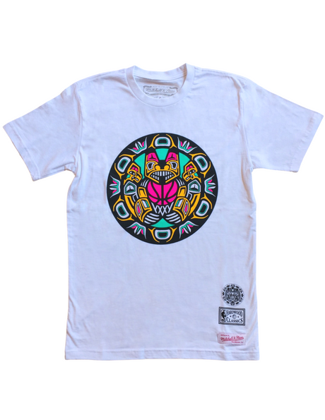 Vancouver Grizzlies NBA Miami Vice Tee (White)